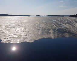 Ice on lakes – see the situation right now