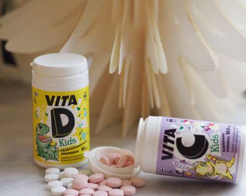 Kotimaiset Vita Kids-vitamiinit
