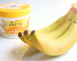 Banaania hiuksiin – silikoniton hoitoaine Cur...