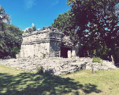 Playacarin maya rauniot Meksikossa