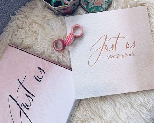 Just Us - Wedding book - enemmän kuin vieraskirja