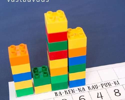Eskarimatikka: Rakenna Lego-kaupunki (lukumää...