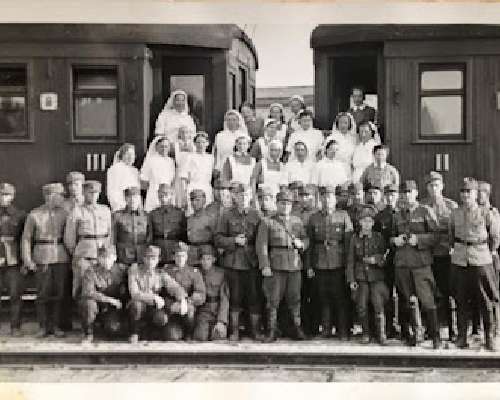 Sairasjuna 3 jatkosodassa - savolaisten juna