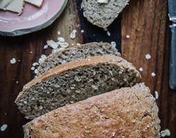 Kaurapataleipä – helppoa ja gluteenitonta