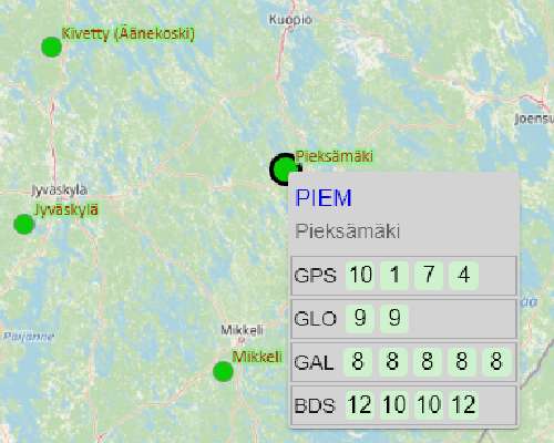 Arvoituksellinen Itä-Suomen GPS-häirintä