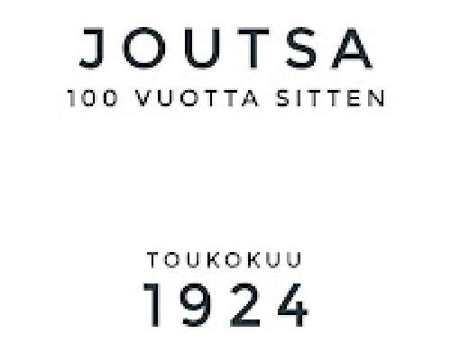 TAPAHTUI JOUTSASSA- toukokuu 1924