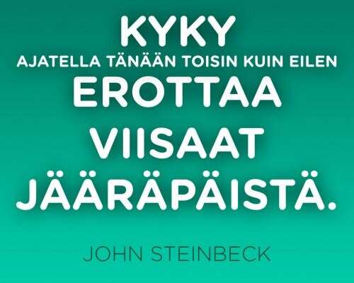 Ajattelu; John Steinbeck