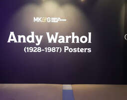 Museossa: Andy Warhol Posters Tampere-talossa
