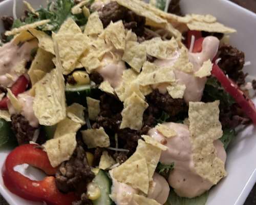 Tex mex salaatti – helppoa ja herkullista