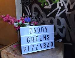 Daddy Greens Pizza Bar, Helsinki 30.7.17