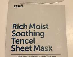 Perjantainaamio – Dear Klairs Rich Moist Soot...