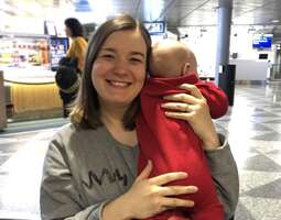 Vauvan kanssa ulkomailla, osa 1. Lentäminen