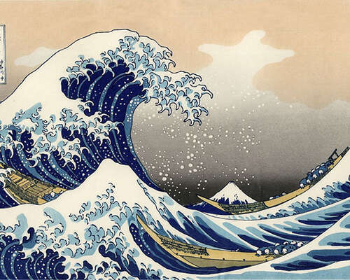 Katsushika Hokusai: Kanagawan suuri aalto