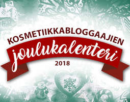 Kosmetiikkabloggaajien joulukalenteri 2018!