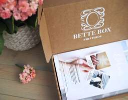 Kauneustuotteet kotiovelle ja upea Bette Box-...