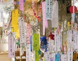 3500 lyhtyä ja rankkasade – Tanabataa juhlima...