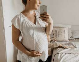 Raskausviikko 36 ja äitiysloman alku