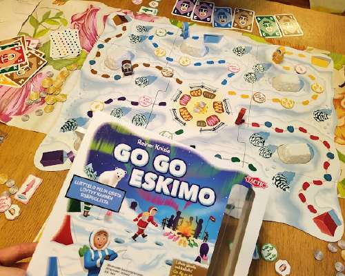Esittelyssä Go Go Eskimo - lautapeli lapsille