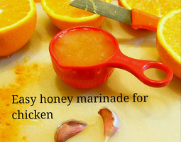 Marinate chicken yourself - easy honey marina...
