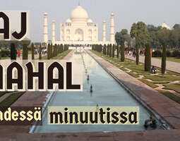 Taj Mahal yhdessä minuutissa (video)