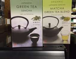 Riktigt grönt te te-påsar