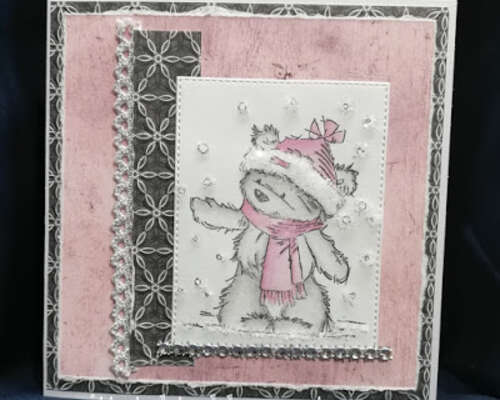 Vaaleanpunaista joulua, kortti 189 / 2020