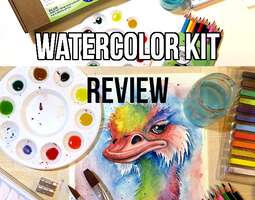 Watercolor Kit Unboxing and Review