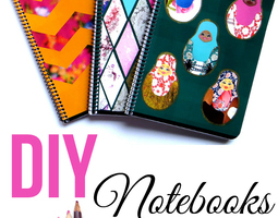 DIY Notebook Cover Ideas Back to School 2016