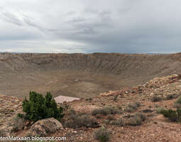 Arizonassa: Arizonan suuri meteoriittikraatteri