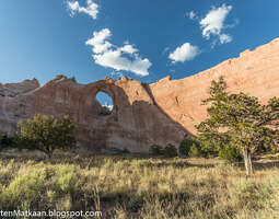 Arizonassa: Navajojen pääkaupunki Window Rock