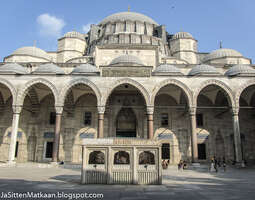 Istanbulin nähtävyyksiä - Suleimanin moskeija
