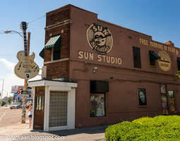Memphisin nähtävyyksiä - Sun Studio