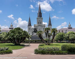 New Orleansin nähtävyyksiä - Jackson Square