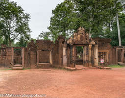 Siem Reapin nähtävyyksiä - Banteay Srei