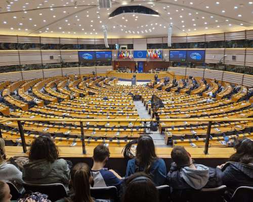 Vierailu EU:n parlamentissa