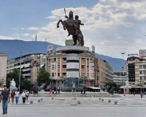 Kesälomareissu Skopjeen, Pohjois-Makedoniaan ...