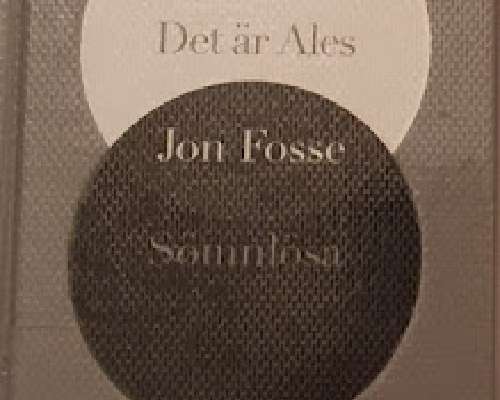 Jon Fosse: Det är Ales och Sömnlösa