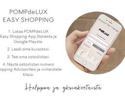 POMPdeLUX Easy Shopping mobiilisovellus