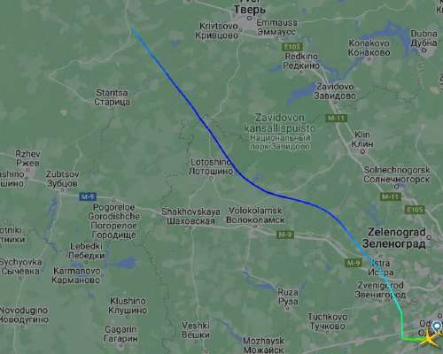 #Putin’in #lentokone on poistunut #Moskova’st...