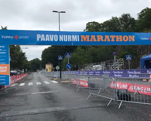 Puolimaraton Paavo Nurmi Marathonilla 2020