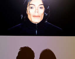 Michael Jackson On The Wall