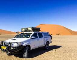 Autolla Namibiassa