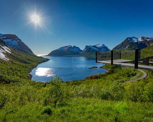 Norjan kaunis Senja