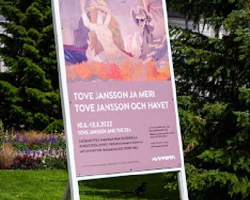 Tove Jansson ja meri -näyttelyssä Haminassa