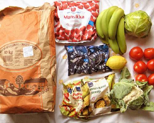 WFPB - Viikon ruokaostokset 40 € - Ruokakaapp...