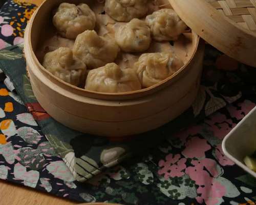 Dumplings-täyte (sieni-kaali) & dumplings-kuo...
