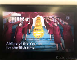Ensikertalaisen kokemus Qatar Airways -lentoy...