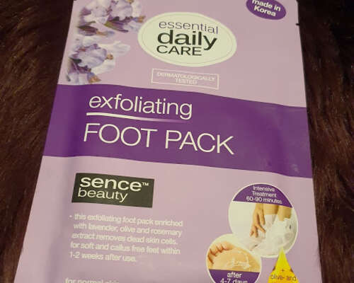 SenceBeauty Exfoliating Foot Pack