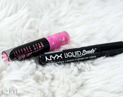 Black lipstick - NYX vs. Jeffree Star