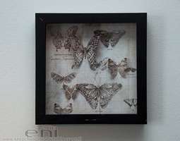 DIY: Framed Faux Butterflies